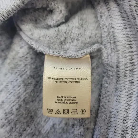 Anthropologie Saturday Sunday Oversized Spacedye Sweatshirt in Lavender Gray - Picture 5 of 10